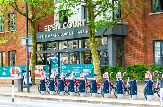 Eden Grange - outside view of care home